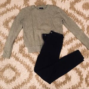 Gap Cropped Sweater